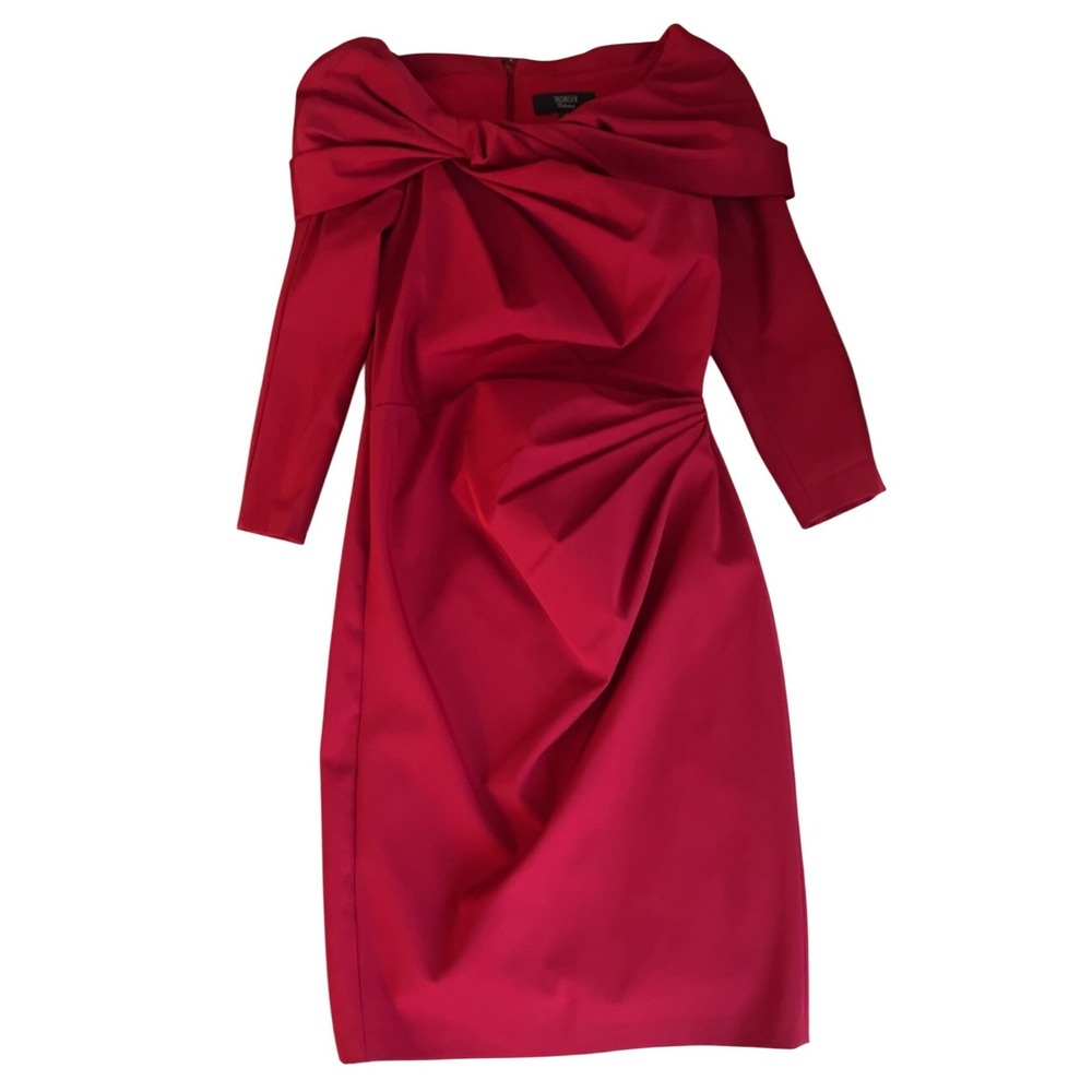 Tadashi Collection Dark Red Cocktail Dress | SZ: 8